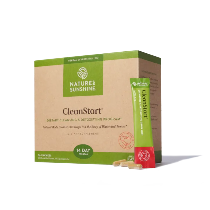 CleanStart Drink Mix and supplement Packet | Nature's Sunshine