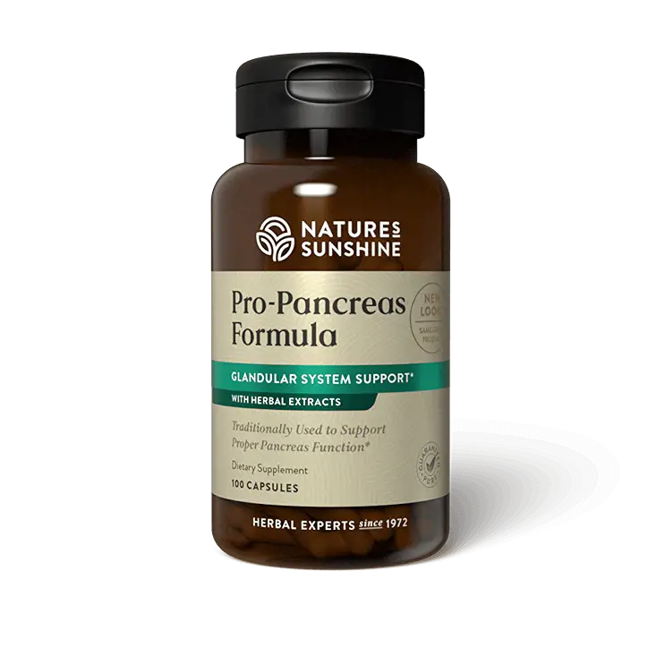 ProPancreas Glandular System Support Supplements Nature's Sunshine
