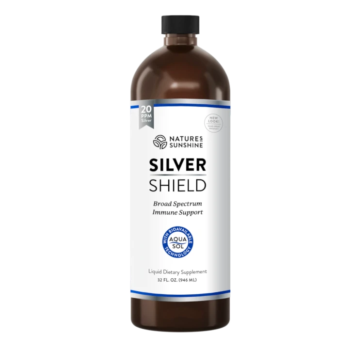 Silver Shield w/ Aqua Sol