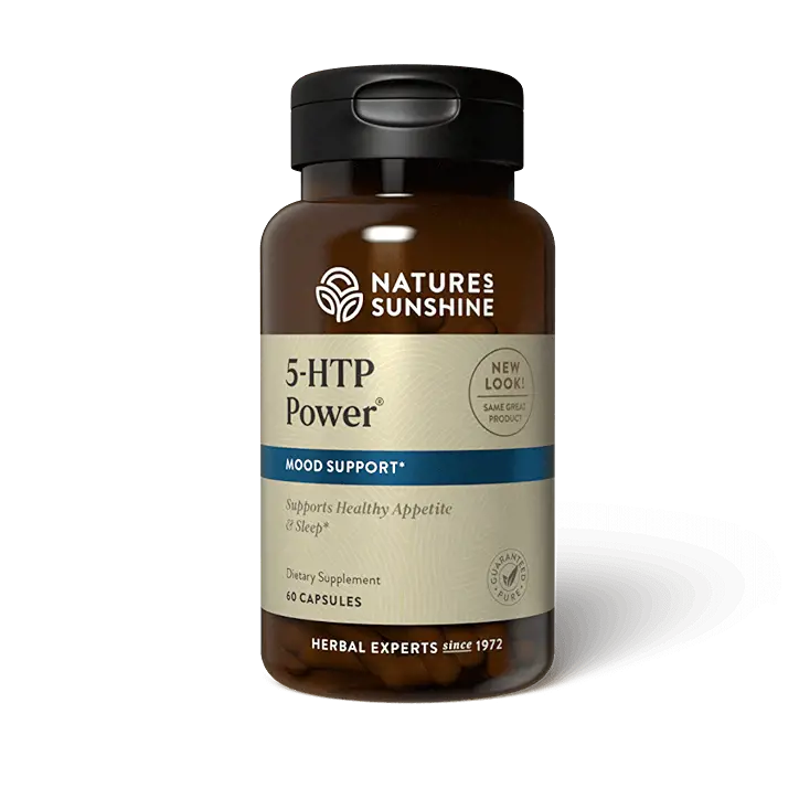 5 Hydroxytryptophan and Serotonin l 5HTP Power Nature's Sunshine