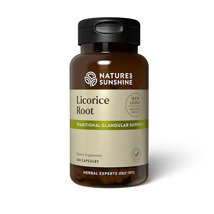 Glandular Supplements Licorice Root | Nature's Sunshine